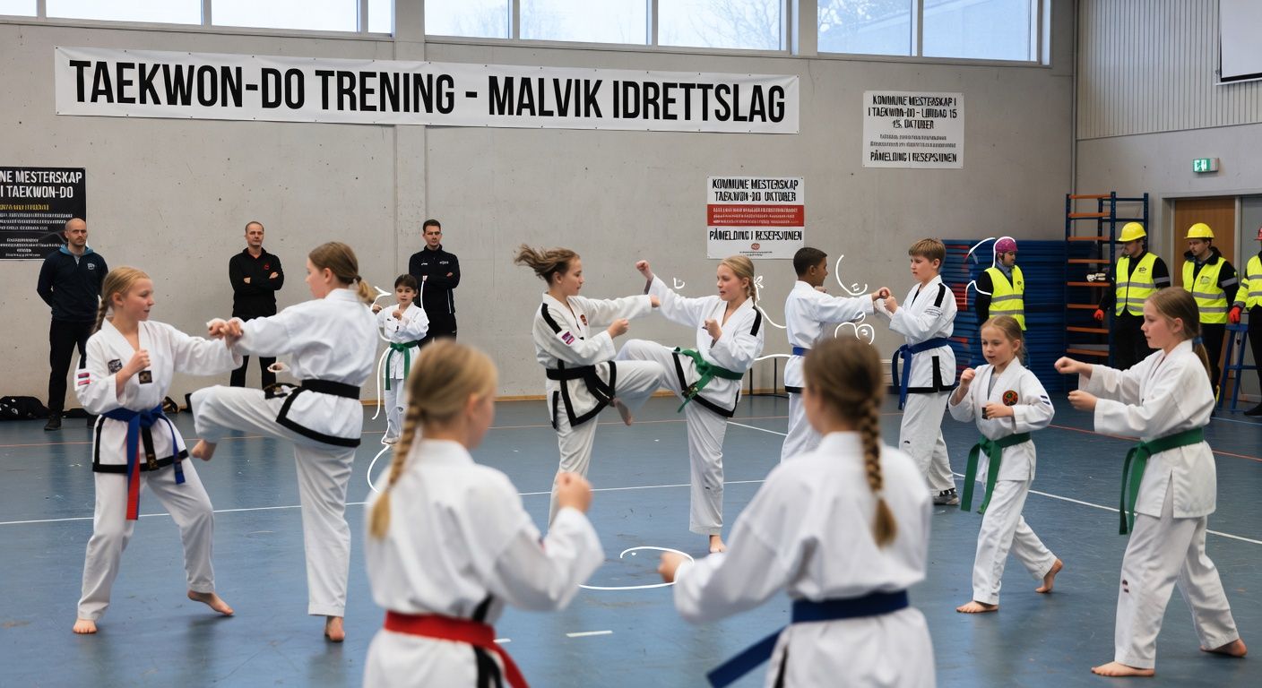 Taekwon-Do-undervisning i Malvik